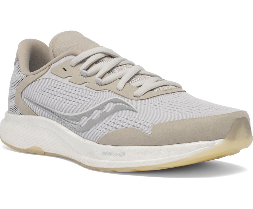 Beige Women's Saucony Freedom 4 Running Shoes | 7428-OGEZI