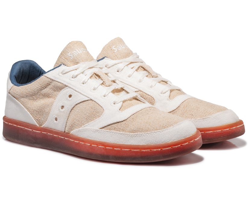 Beige Women's Saucony Jazz Court Rfg Originals | 9324-YTLXC