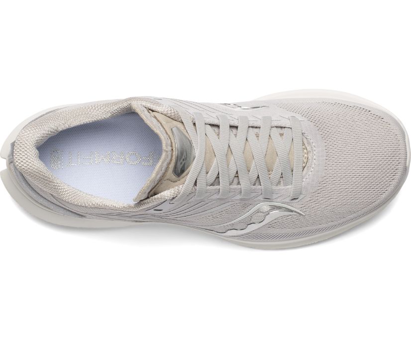 Beige Women's Saucony Kinvara 12 Running Shoes | 5043-SOWGQ