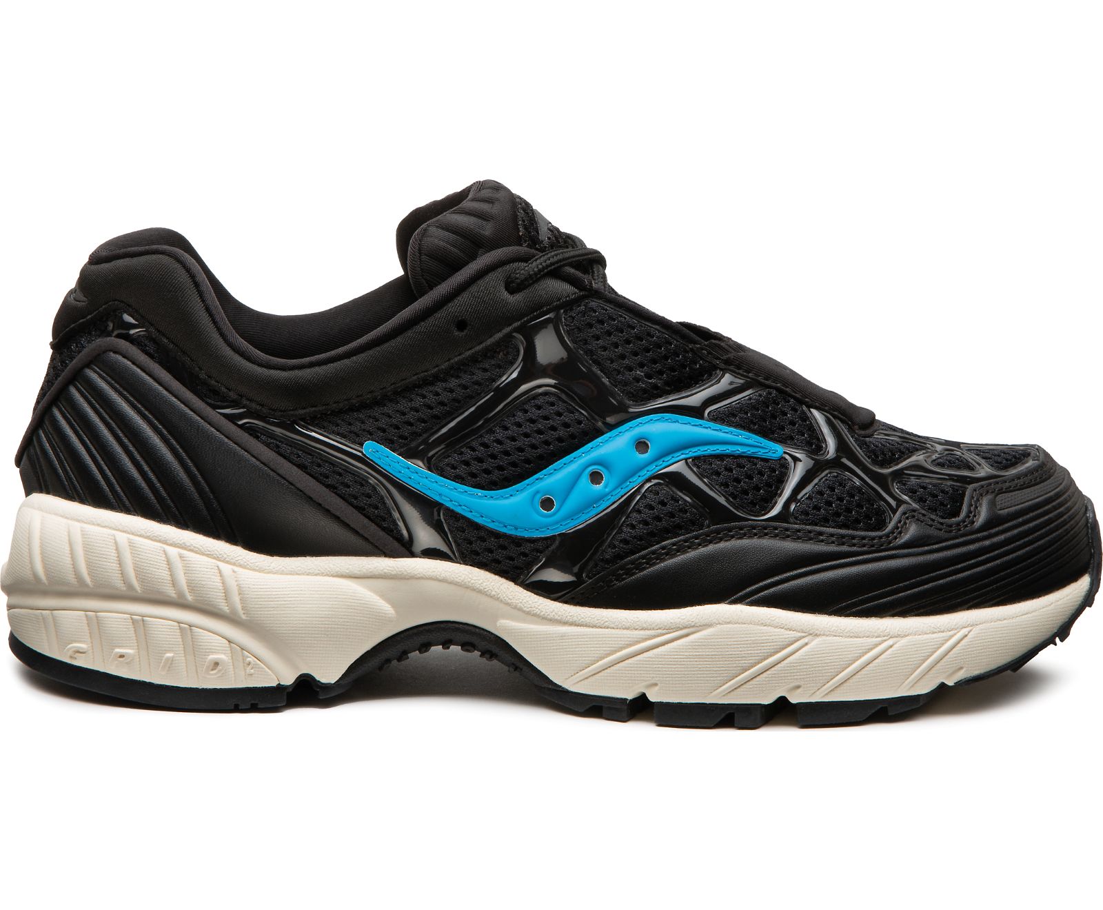 Black / Blue Men\'s Saucony Grid Web Originals | 7453-UDFSP