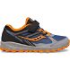 Black / Blue / Orange Kids' Saucony Cohesion 14 A/C Sneakers | 4673-ALDNV