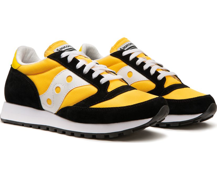 Black / Gold / White Women's Saucony Jazz 81 Originals | 0185-NFKCZ