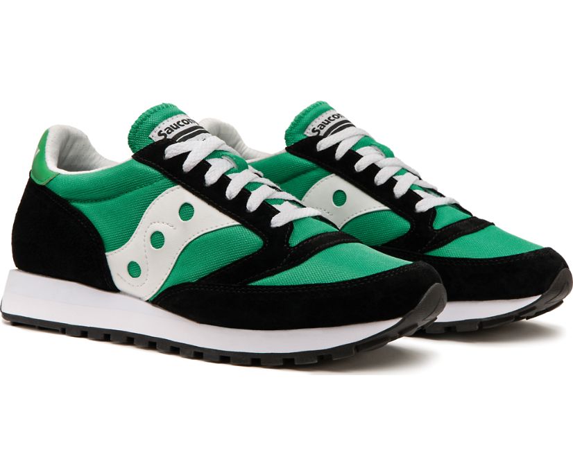 Black / Green / White Women's Saucony Jazz 81 Originals | 3928-ZLYHW