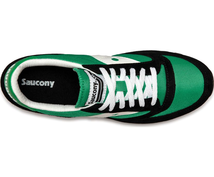 Black / Green / White Women's Saucony Jazz 81 Originals | 3928-ZLYHW