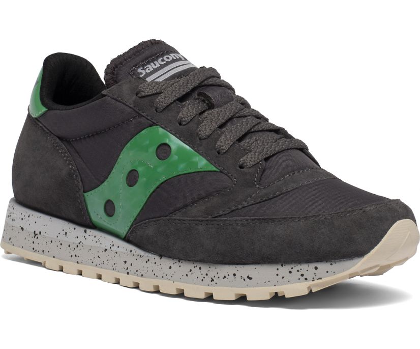 Black / Green Women's Saucony Jazz 81 Originals | 0397-MHRYI