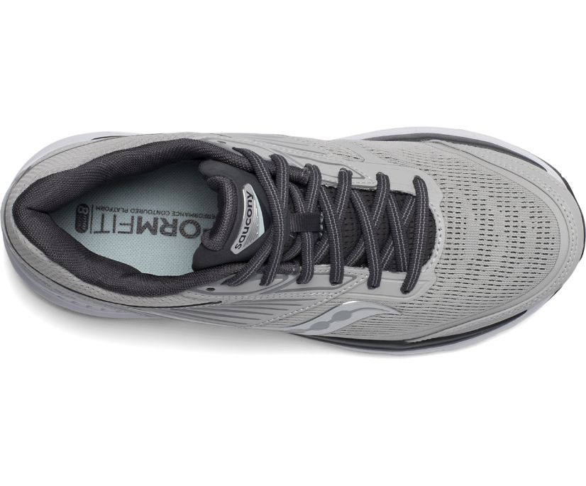 Black / Grey Women's Saucony Echelon 8 Running Shoes | 0321-EJSLO