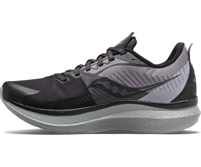 Black / Grey Women's Saucony Endorphin Speed 2 Runshield Running Shoes | 4371-DQCKT