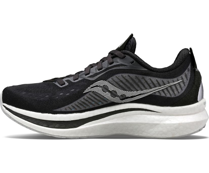 Black / Grey Women's Saucony Endorphin Speed 2 Running Shoes | 7864-BKXES