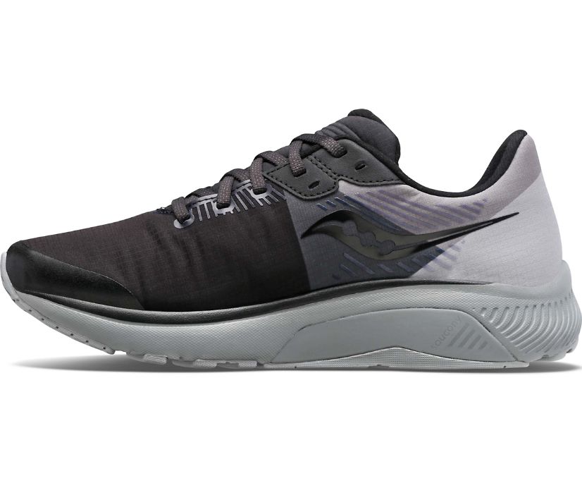 Black / Grey Women's Saucony Guide 14 Runshield Running Shoes | 3180-XEKDP