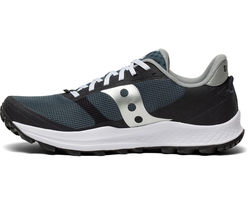 Black / Navy Women's Saucony Peregrine 11 Trail Running Shoes | 3084-KDCXV