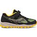 Black / Olive / Yellow Kids' Saucony Cohesion 14 A/C Sneakers | 0153-XGERO