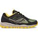 Black / Olive / Yellow Kids' Saucony Cohesion Tr14 Lace Sneakers | 1304-NFGDT