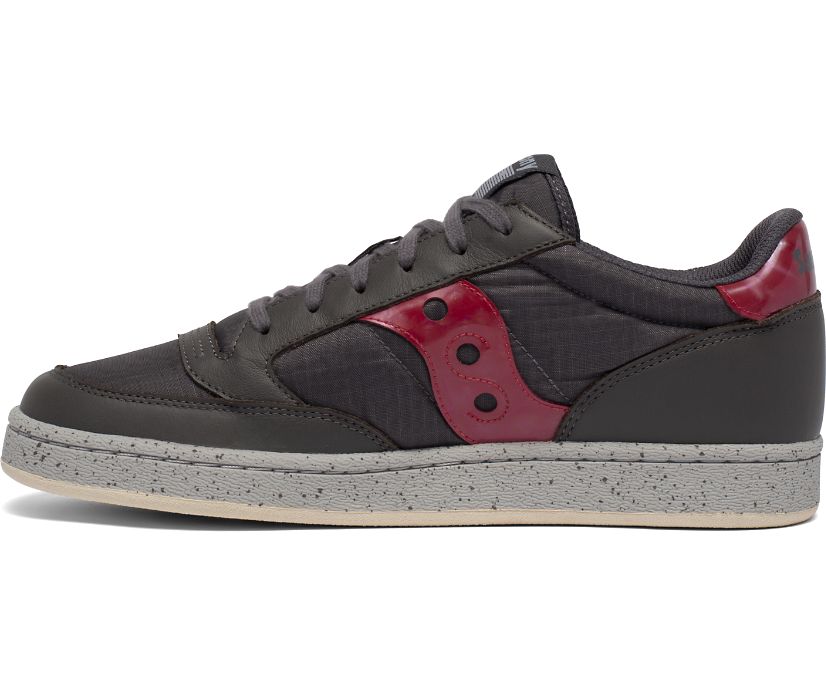 Black / Red Women's Saucony Jazz Court Originals | 4286-AMKBG