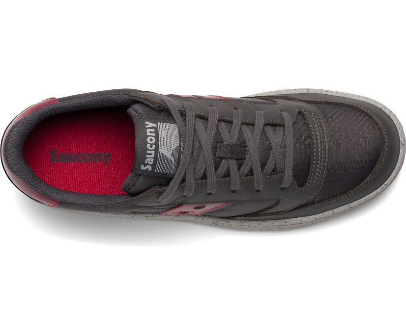 Black / Red Women's Saucony Jazz Court Originals | 4286-AMKBG