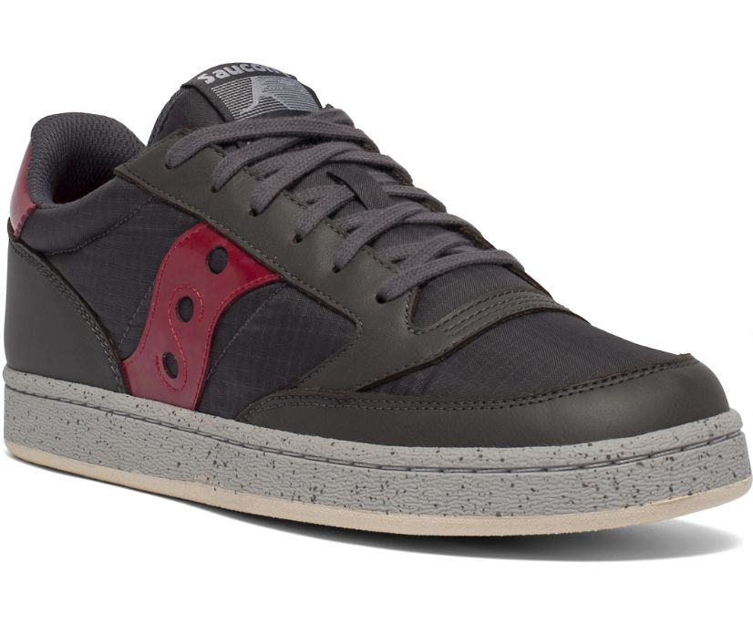 Black / Red Women's Saucony Jazz Court Originals | 4286-AMKBG