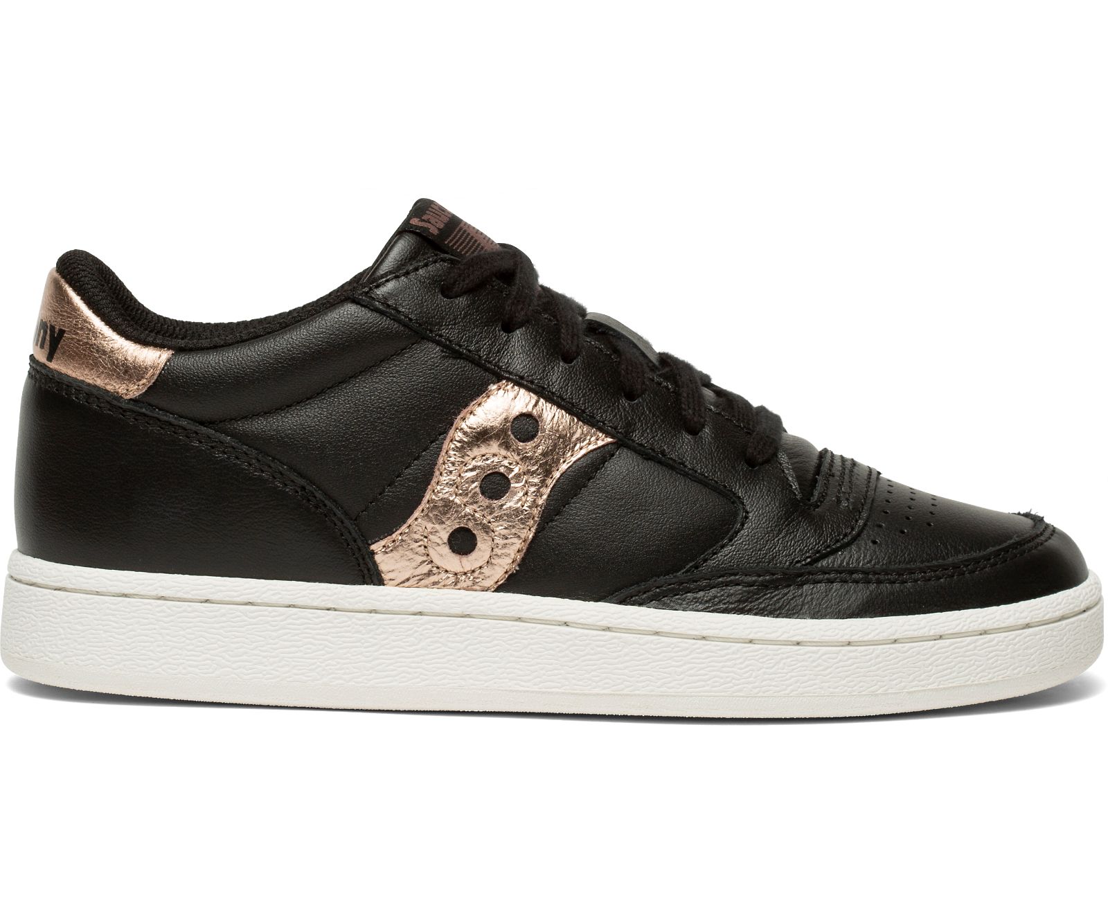 Black / Rose Gold Women\'s Saucony Jazz Court Originals | 2075-DOCAF