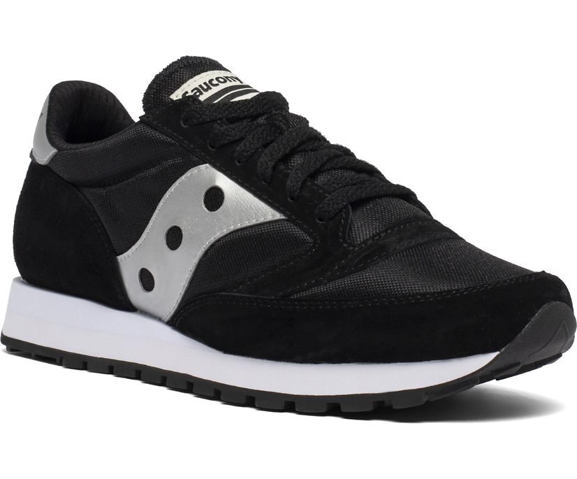 Black / Silver Women's Saucony Jazz 81 Originals | 3827-ZFMTN