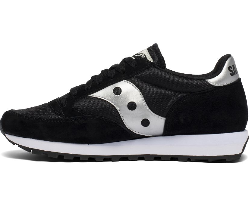 Black / Silver Women's Saucony Jazz 81 Originals | 3827-ZFMTN