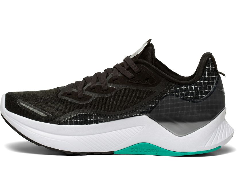 Black / White Women's Saucony Endorphin Shift 2 Running Shoes | 0412-EGDKQ