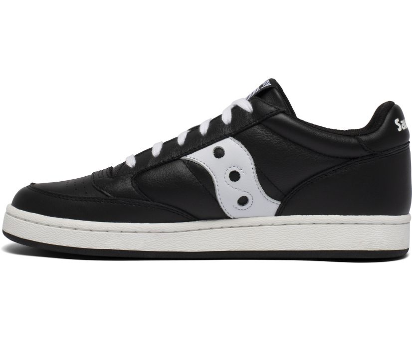 Black / White Women's Saucony Jazz Court Originals | 2185-JUSML