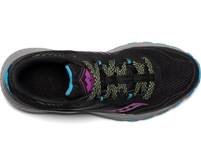 Black Women's Saucony Excursion Tr15 Trail Running Shoes | 8962-OABYD