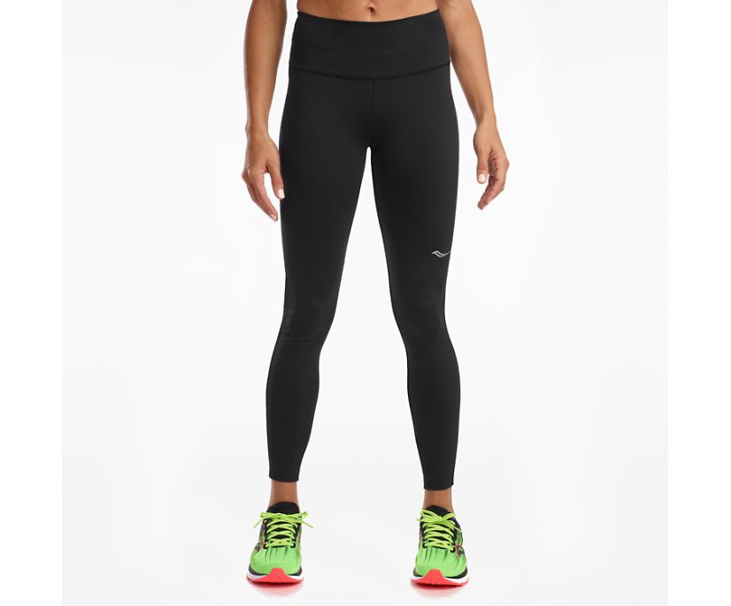 Black Women\'s Saucony Fortify Pants | 6453-IHKNM