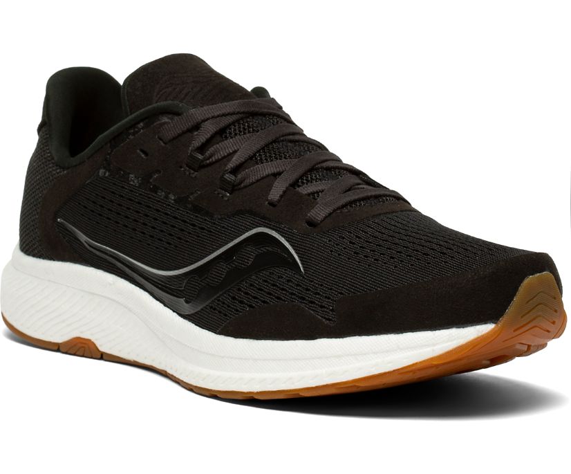 Black Women's Saucony Freedom 4 Running Shoes | 5264-MLEID