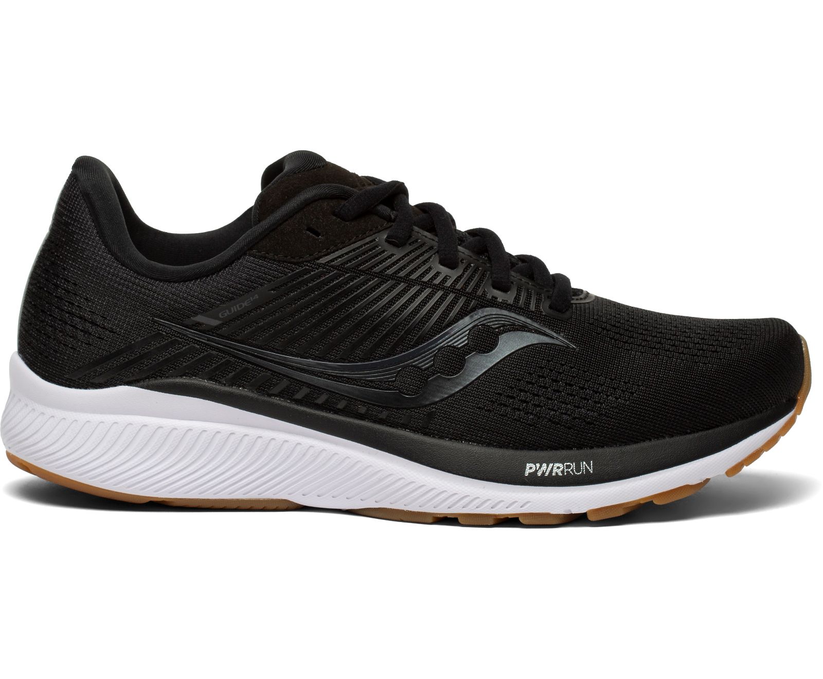 Black Women\'s Saucony Guide 14 Running Shoes | 3150-OQCNV