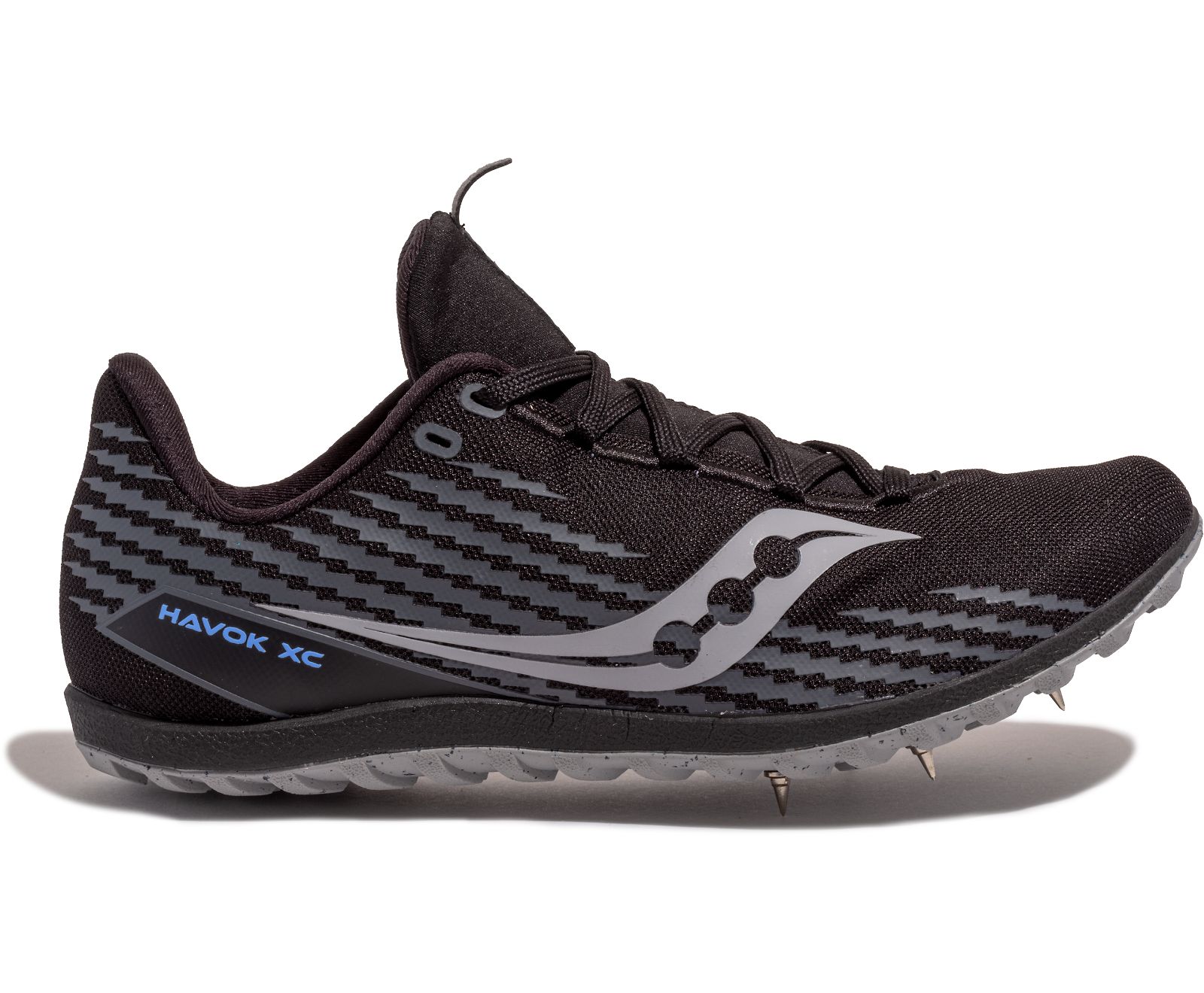 Black Women\'s Saucony Havok Xc 3 Flat Running Shoes | 9356-SHLKO