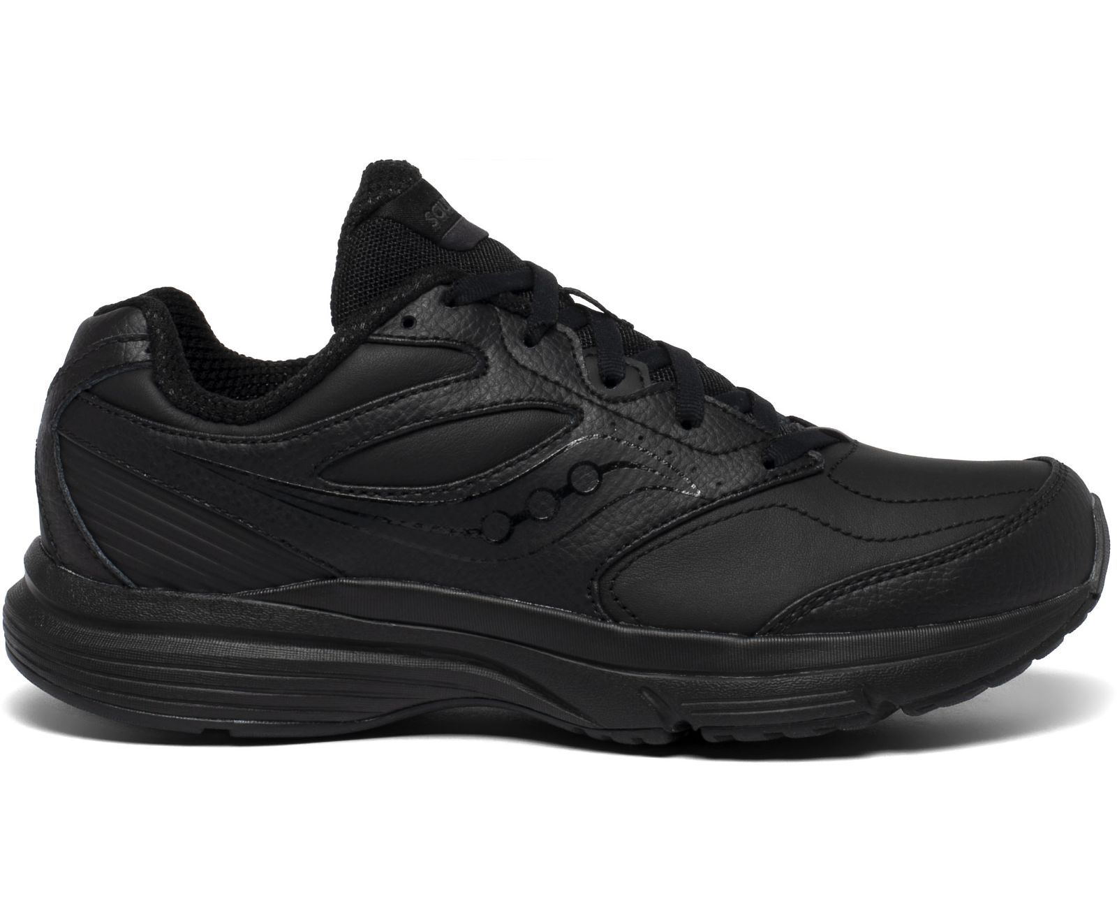 Black Women\'s Saucony Integrity Walker 3 Wide Walking Shoes | 1493-EAQNU