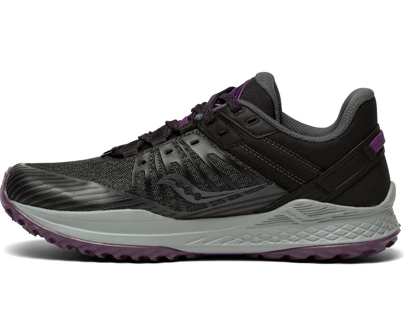 Black Women's Saucony Mad River Tr 2 Trail Running Shoes | 9718-QUOFD