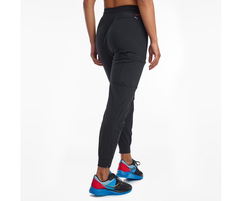 Black Women's Saucony Summit Jogger Pants | 6253-ZWFOL