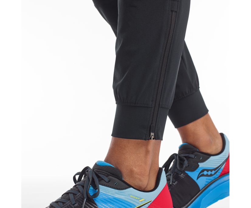 Black Women's Saucony Summit Jogger Pants | 6253-ZWFOL