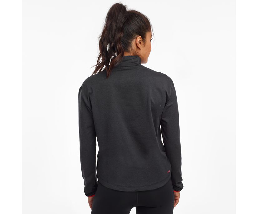 Black Women's Saucony Sunday Pocket Jackets | 3796-RSLTA