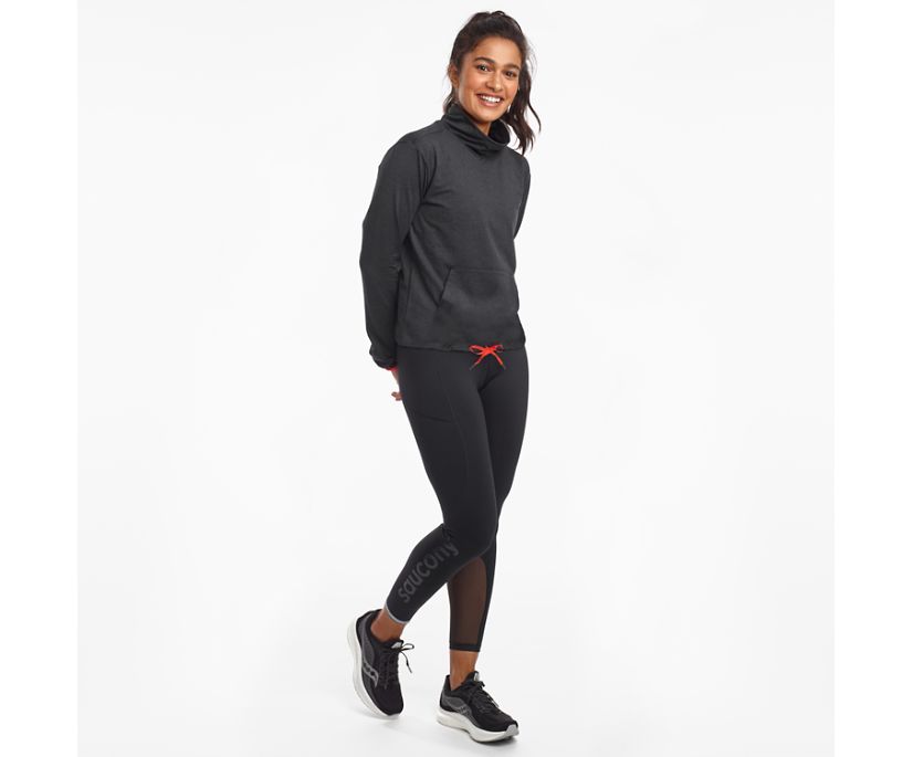 Black Women's Saucony Sunday Pocket Jackets | 3796-RSLTA