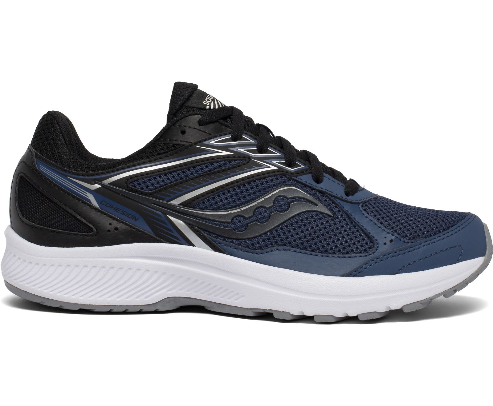 Blue / Black Men\'s Saucony Cohesion 14 Running Shoes | 9013-CHVFT