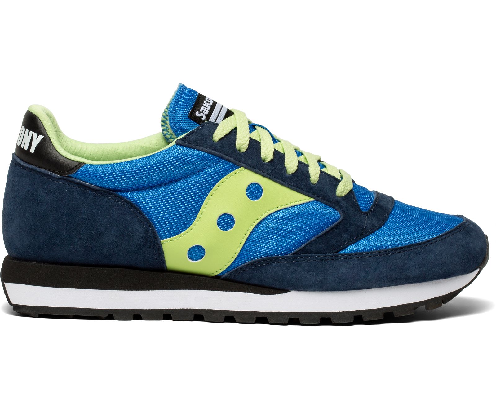 Blue / Blue / Green Men\'s Saucony Jazz 81 Originals | 0617-IZQCP