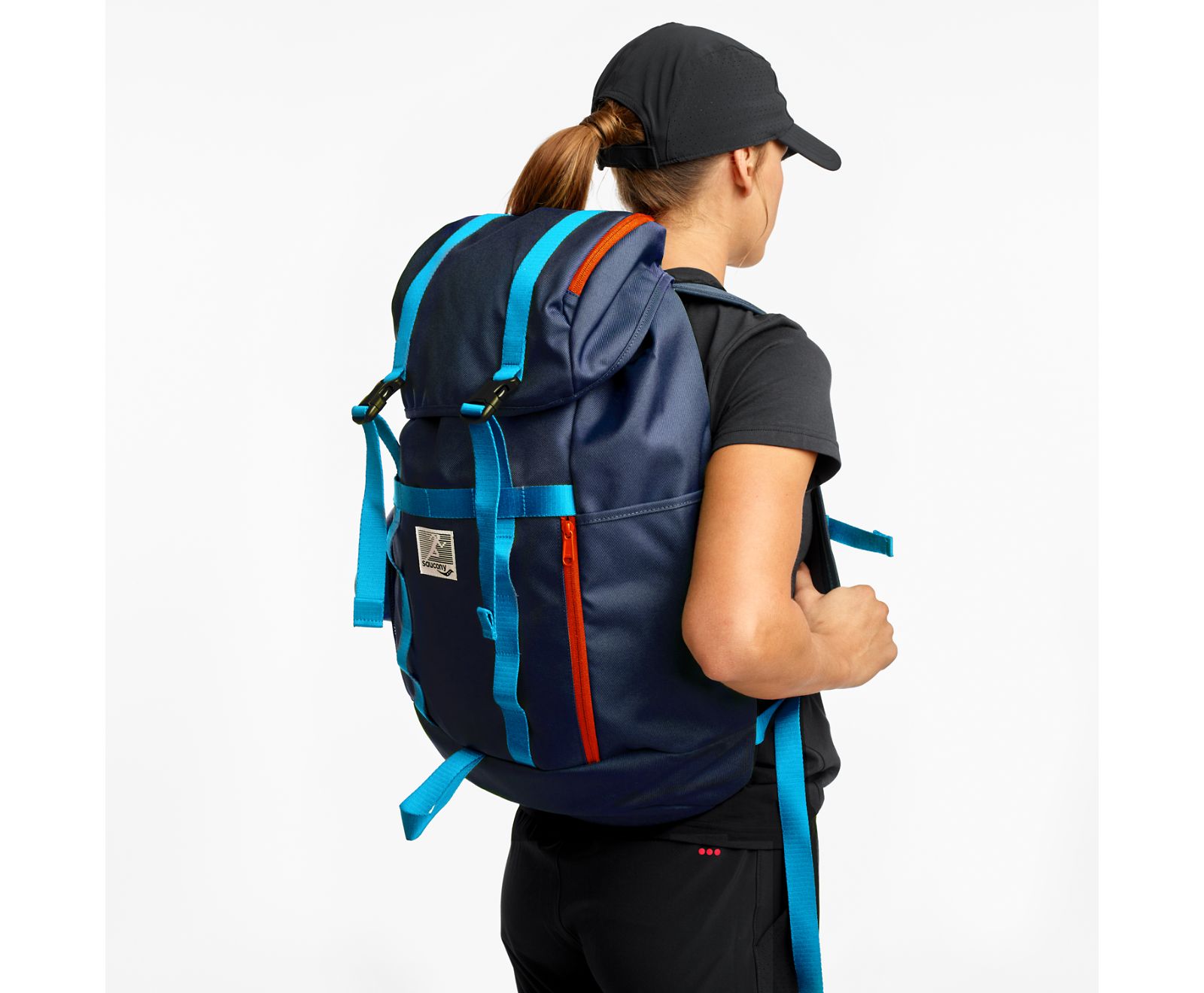 Blue Men\'s Saucony Overhaul Backpacks | 7392-DGKMP