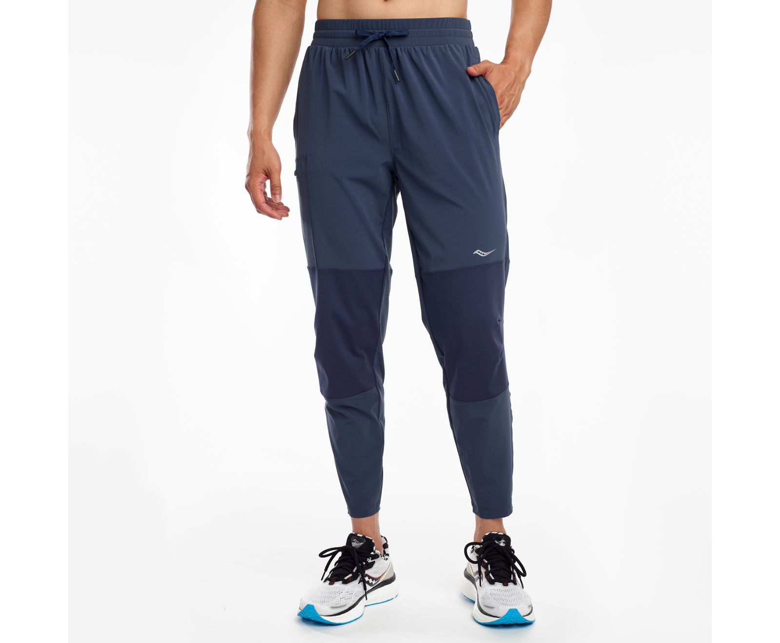 Blue Men\'s Saucony Summit Jogger Pants | 1278-PKBVA