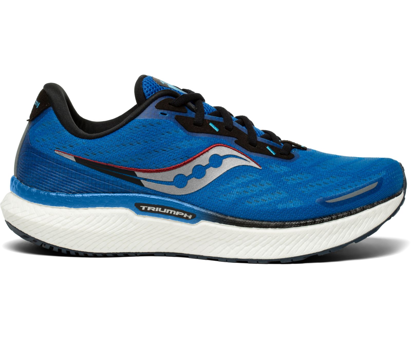 Blue Men\'s Saucony Triumph 19 Running Shoes | 1850-WFRYE