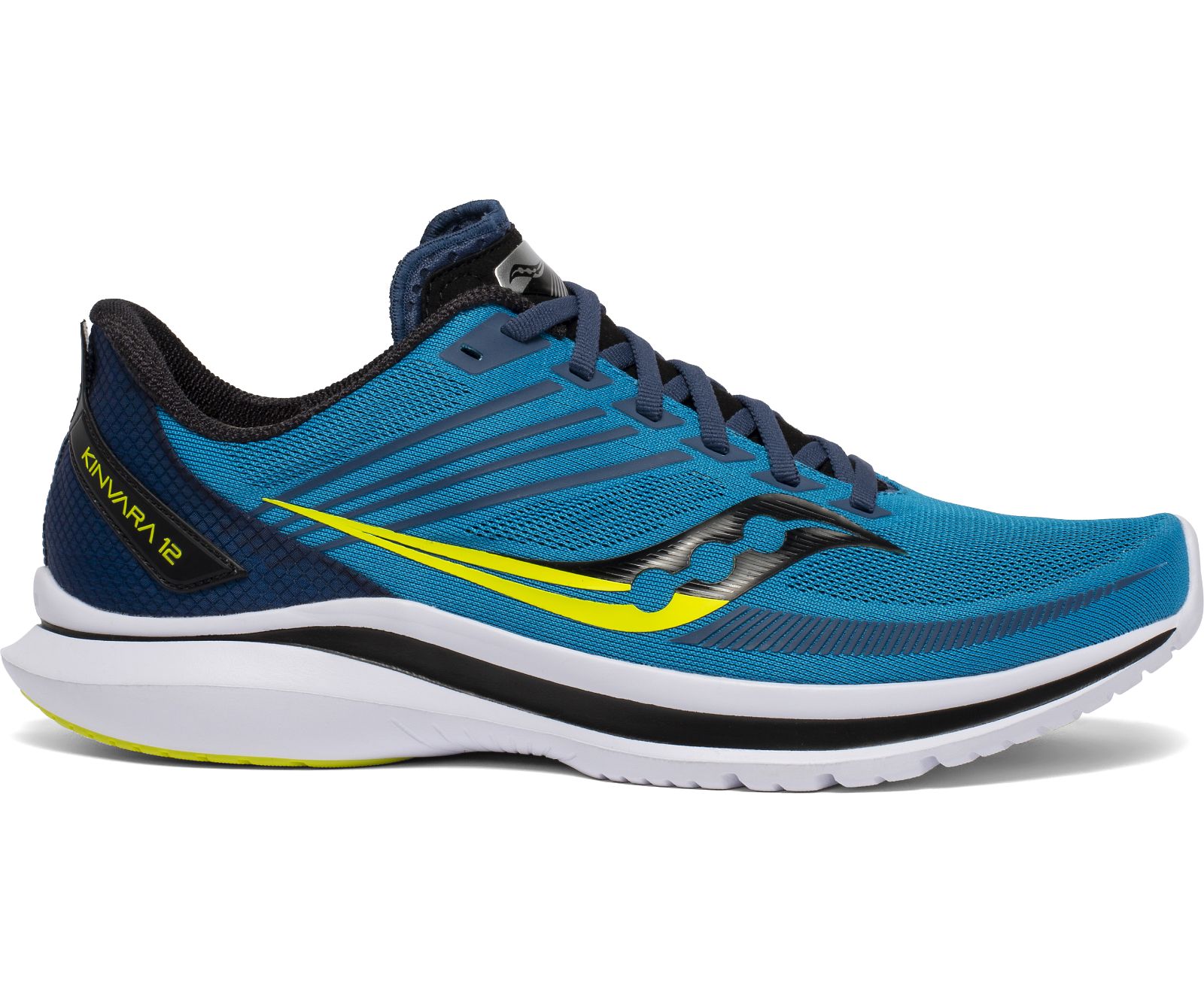 Blue / Navy Men\'s Saucony Kinvara 12 Running Shoes | 2748-FEGCY