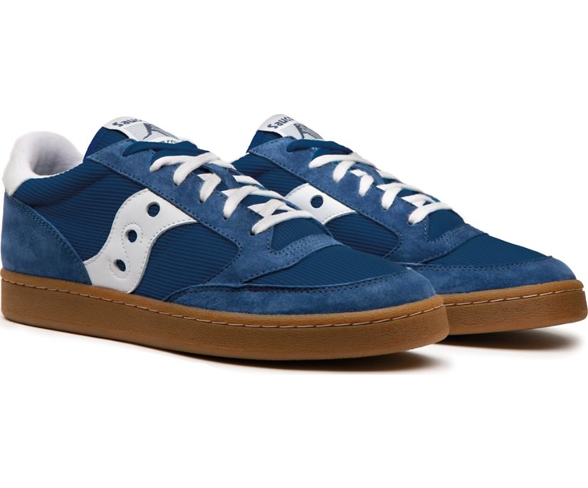 Blue / White Women's Saucony Jazz Court Originals | 2869-ONSUJ