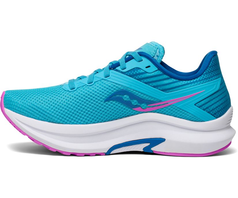 Blue Women's Saucony Axon Running Shoes | 8913-LRJTO