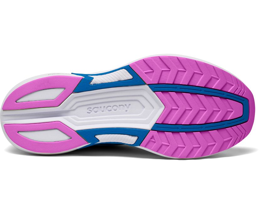 Blue Women's Saucony Axon Running Shoes | 8913-LRJTO