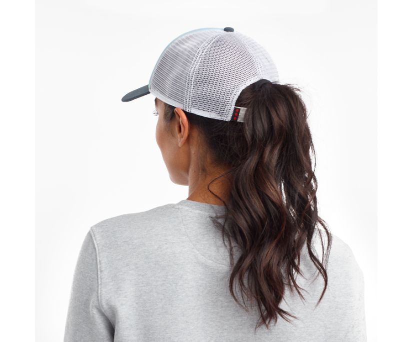 Blue Women's Saucony Foam Trucker Hats | 0271-VLCQZ