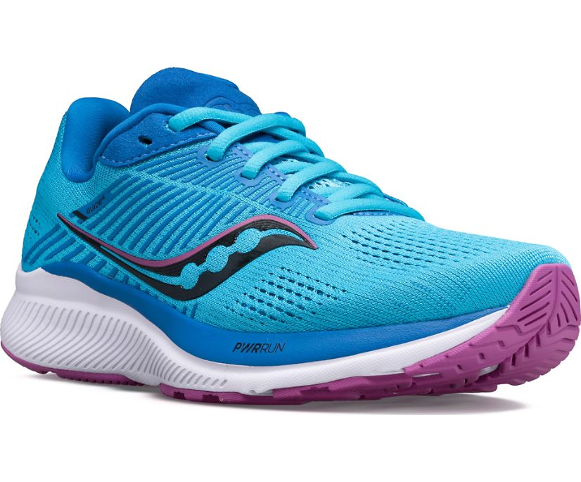 Blue Women's Saucony Guide 14 Running Shoes | 1936-XZMIT