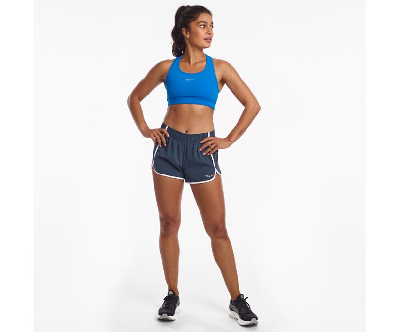 Blue Women's Saucony Skyrocket Bras | 9847-RQMCP