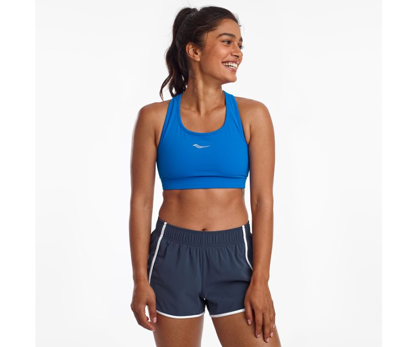 Blue Women\'s Saucony Skyrocket Bras | 9847-RQMCP