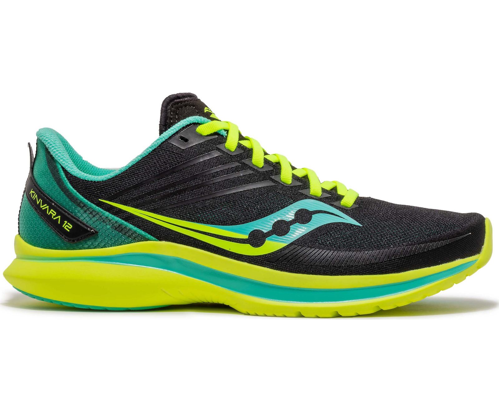 Green Men\'s Saucony Kinvara 12 Running Shoes | 1029-ILSOA