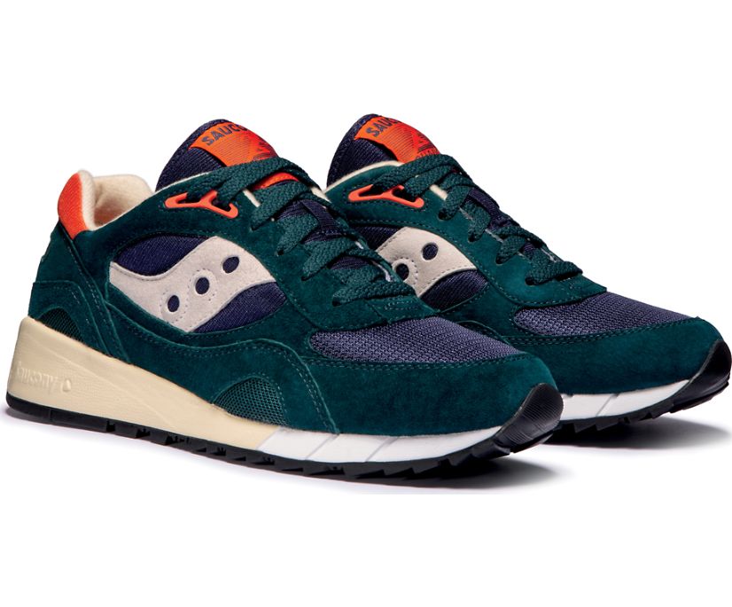 Green / Navy Women's Saucony Shadow 6000 Originals | 5439-OKDFP